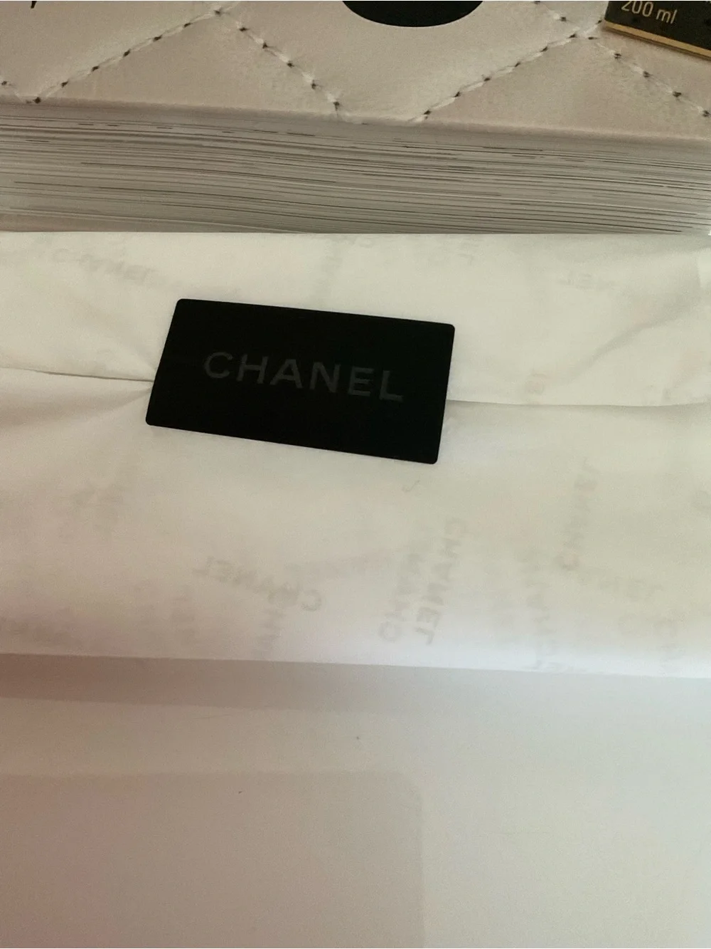 CHANEL Coco Noir Moisturizing Body Lotion — Black & Gold Accents